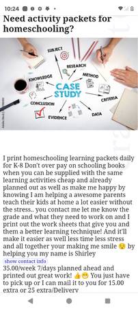 Do you need help with homeschooling? 1