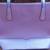 Kate Spade Lola glitter/shimmer pink fabric tote NEW with tags 2 thumbnail