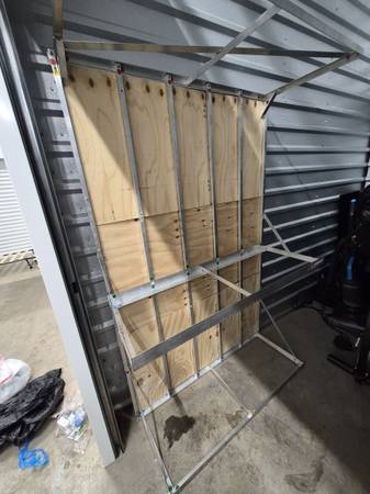 van vehicle bed frame, portable 1