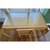 Birdseye maple modern desk & chair 2 thumbnail