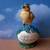 Little Chicken and Egg Figurine. Easter 1 thumbnail