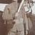 WWI Photograph of Soldier Holding Saber with Rifle and Pistol at Side 3 thumbnail