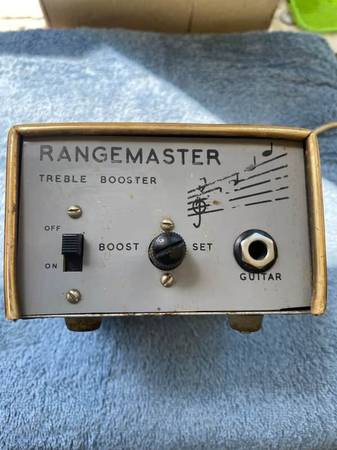 Dallas Rangemaster Treble Booster 1960s 1