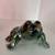 Vintage Iridescence glass frog 4” 2 thumbnail