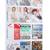 Adiroffice hanging magazine or literature rack clear acrylic (new) 1 thumbnail