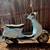 2008 Vespa LX150 in baby blue 10 thumbnail