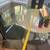 Round Glass Dining Table with 4 Matching Black High-Back Chairs 3 thumbnail