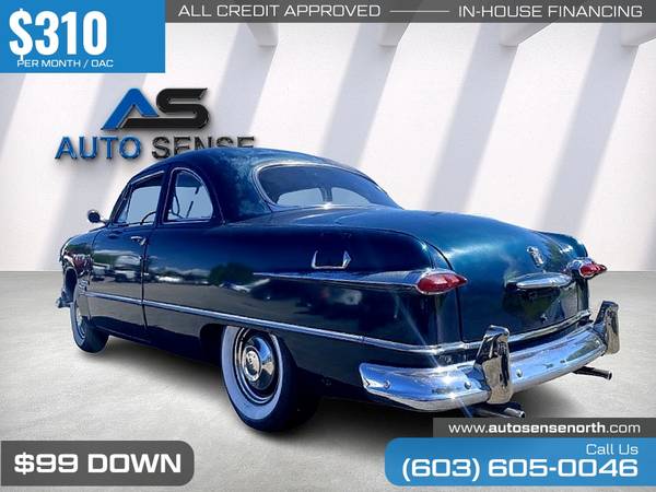 $310/mes - 1951 Ford Custom Coupe - $19,998 (Auto Sense)63622594044035122