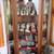 Solid Wood Curio Cabinet on Wheels 1 thumbnail