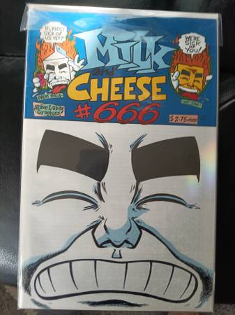 MILK AND CHEESE #666 UNDERGROUND COMIC BOOK 1
