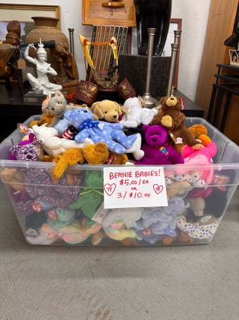 We have beanie babies! 1