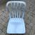 Set of six Crate & Barrel aluminum dining chairs 2 thumbnail