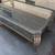 SOLID METAL AND GLASS COFFEE TABLE + MATCHING END TABLE 3 thumbnail