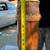 vintage wood DRUM 18" tall skin head 10 thumbnail