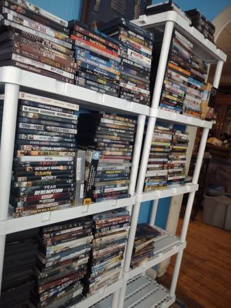 DVDs $2 a piece I have them written down so I can tell I have them 1