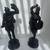 Pair of Medieval Knights Chalkware Statues - 19” 1 thumbnail