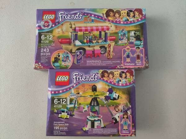 LEGO Friends Amusement Park sets 1