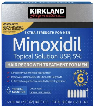 KIRKLAND MINOXIDIL 5%! MAY 2027 EXPIRATION 1