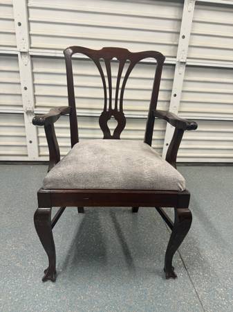 Custom Queen Anne Restraint Chair - Modified Armchair 1