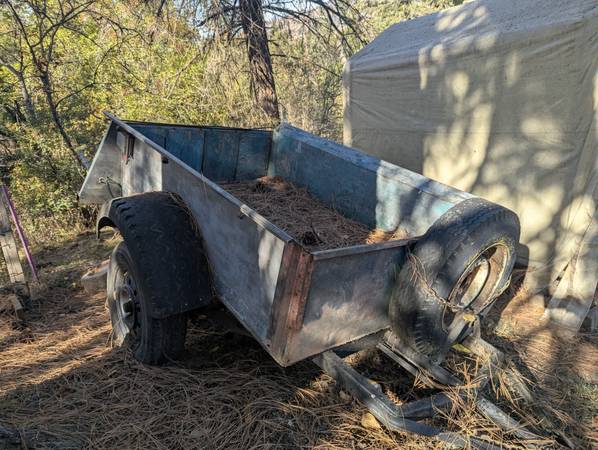 Pickup bed trailer 1
