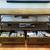 Modern Solid Wood TV Stand / Media Console - Glass Shelf & 2 Drawers 4 thumbnail