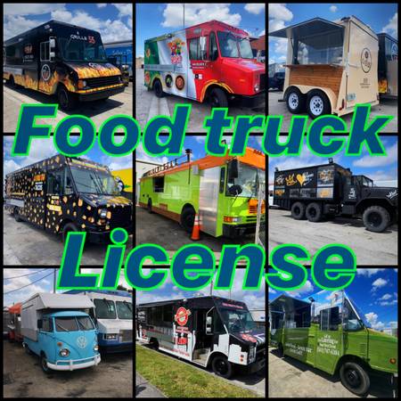 Food truck permit license 1