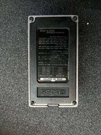 Boss BF-2 made in Japan Flanger- Black Label 1980's