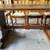 Antique Trestle Table and Chairs 3 thumbnail