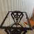 Vintage Cast Iron Art Deco/Gothic Low Table 3 thumbnail