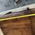 Antique Jacobean style English carved geometric front oak side table 5 thumbnail