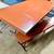 MCM  Metal 95”Picnic Table w/ 2 Benches Folding 2 thumbnail