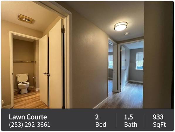 $1,845 / 2br - 933ft2 - Space to breathe, room to dream: Discover our community! (Tacoma - West End)64031307664258121