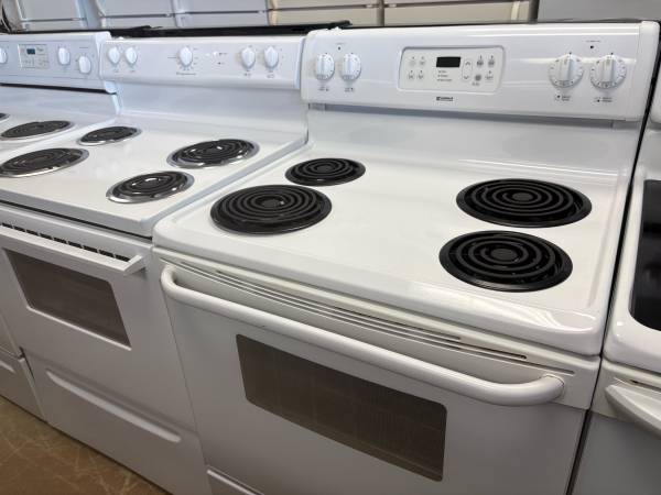 WHITE COIL TOP STOVES 1