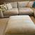 Very comfy sectional with ottoman 2 thumbnail