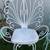 Vintage antique metal clamshell, motel hotel chairs 2 sets 14 thumbnail