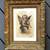 Framed Cherub Angel / Baroque Rococo Ornate Wood Picture Frame 3 thumbnail