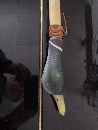 Ducks Unlimited Paddle Hand Carved 1