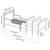 IKEA SUNDVIK Extendable bed frame with slatted bed base, gray 7 thumbnail