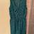 Sz L Sleeveless Green Dress with Pockets 1 thumbnail