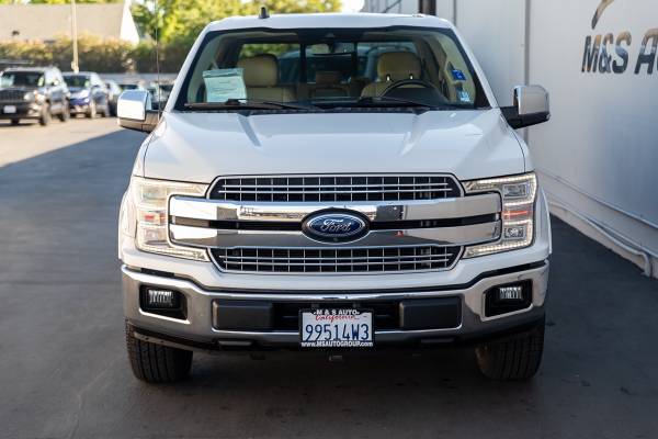 2020 Ford F150 LARIAT pickup Oxford White - $25,878 (CALL 916-512-6289 !!)63619407494531121