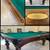 8 ft. Peter Vitalie Gore Gulch “Taos” Slate Pool Table—With Install! 1 thumbnail