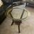 Modern Glass Top Round Side Table 2 thumbnail