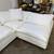 6-Pc Restoration Hardware Cloud Sofa in White w/ New Feather Inserts 14 thumbnail