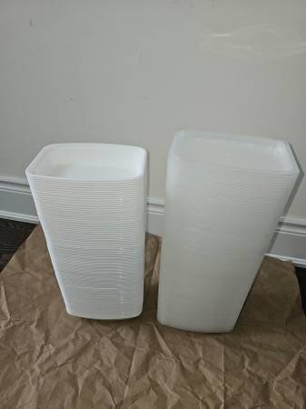 292 Rectangular Food Storage Boxes Containers + lids $0.10-$0.25 1