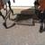 ANTIQUE TREADLE WHITE SEWING MACHINE IN LOVELY CABINET 7 thumbnail