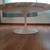 Beautiful Vintage Knoll Round Marble Coffee Table by Eero Saarinen. 6 thumbnail