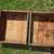 Antique Oak Kitchen Pantry Cabinets with Tiltout Bins Cup Handles 1906 13 thumbnail