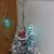 Mini Aluminum Foil Christmas Tree With LED Color Lights 2 thumbnail