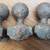 Set of 6 Cast Iron Post Finials 4 3/4" Tall 4 1/4" Wide & 2 7/8" Deep 8 thumbnail