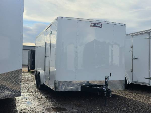 2027 Cargo Mate 8×16 Challenger Enclosed Cargo Trailer Barn Doors 1